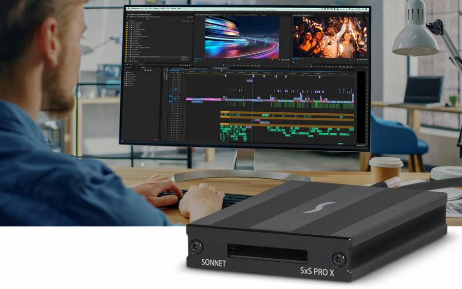 Sonnet SxS PRO X Thunderbolt 3 Single-Slot Card Reader Sonnet SxS PRO X Thunderbolt 3 Single-Slot Card Reader